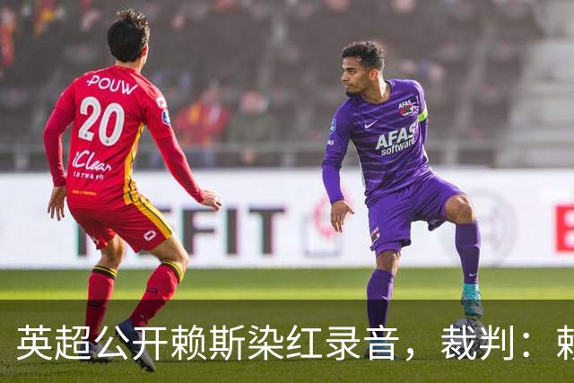 英超公开赖斯染红录音，裁判：赖斯你让我很难做